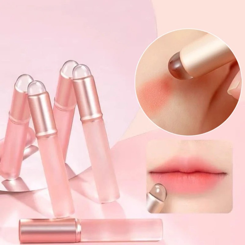Nail Art Pink Soft - Jelly Pink Nail Art Siliconenborstel Herbruikbare