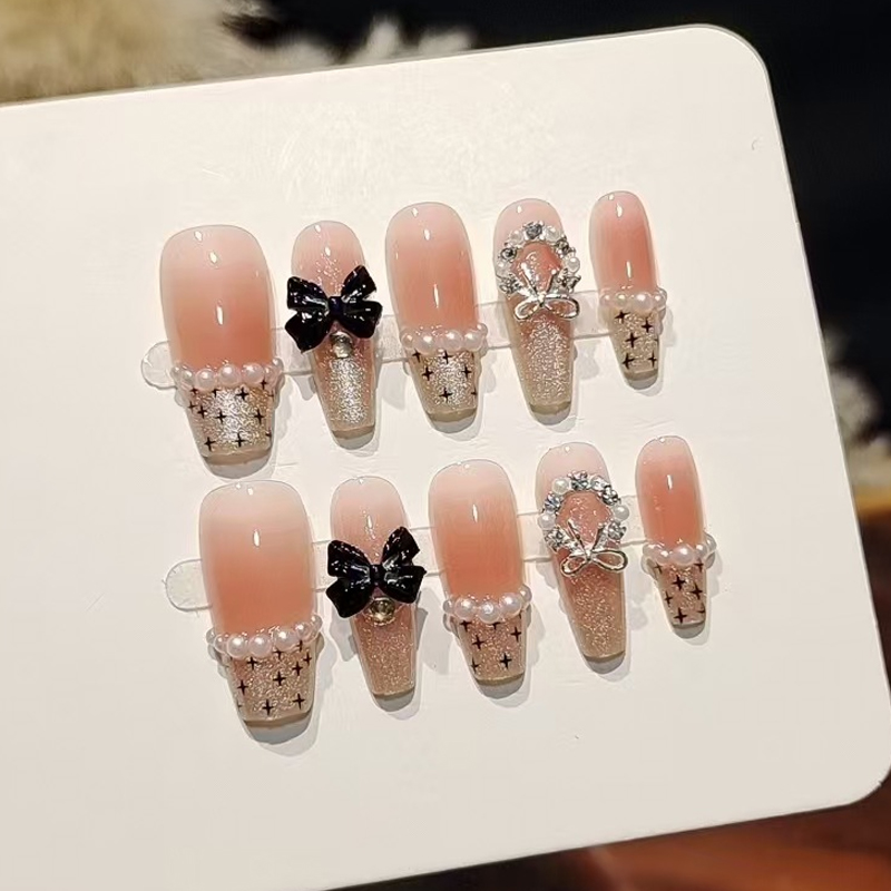 Nail Art French Nails - 10 stuks Franse zoete, coole, pittige,