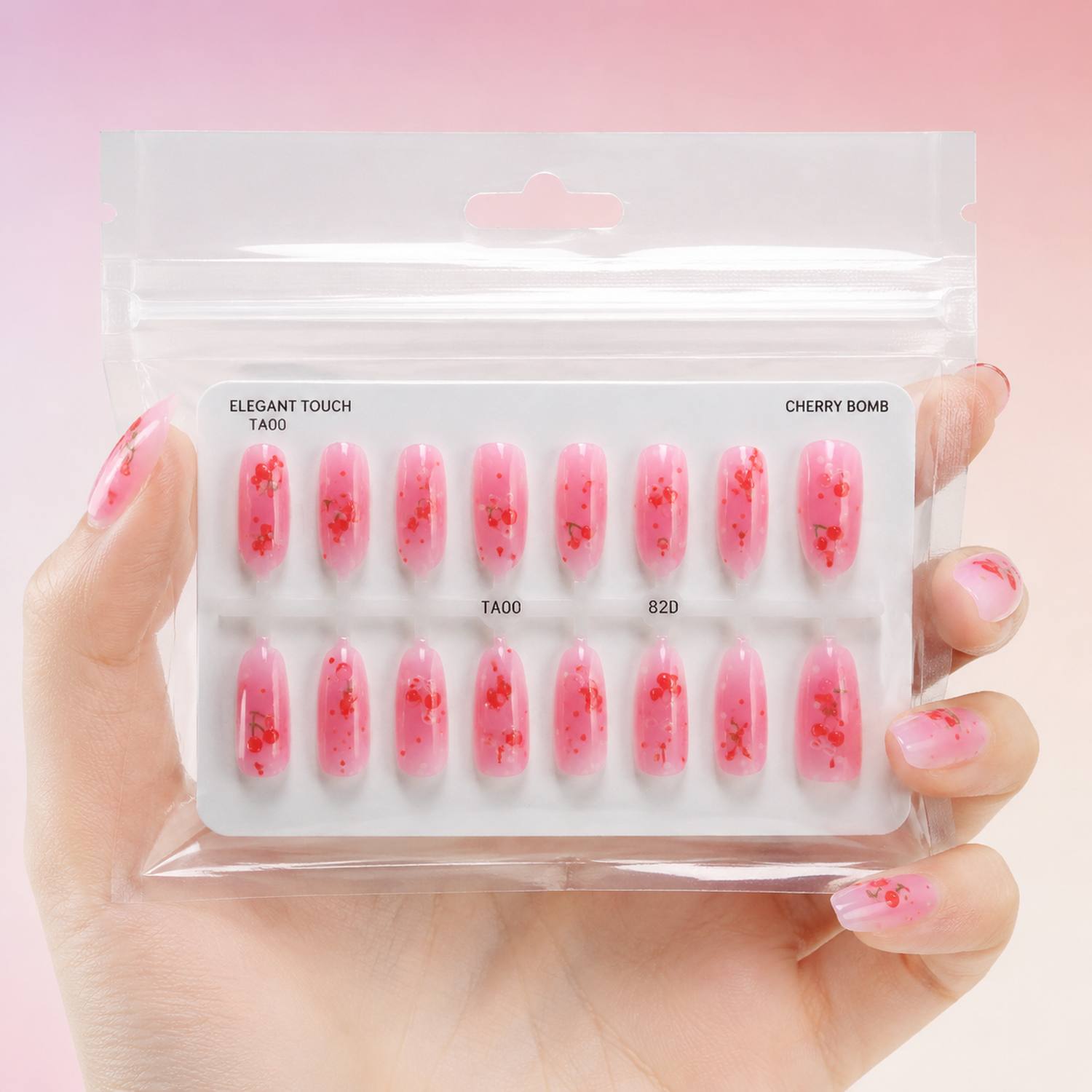 1 verpakking zachte gradiënt r - Nail Art Pink Soft recensie en prijs