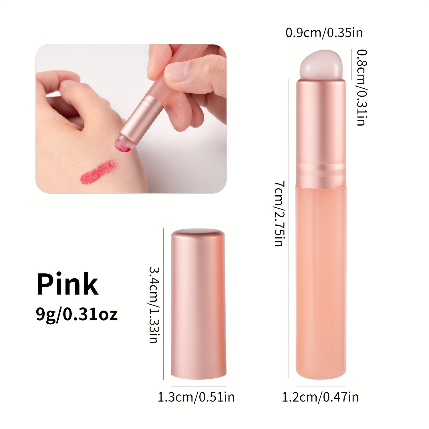 Jelly-roze siliconen nagelbors - Nail Art Pink Soft recensie en prijs