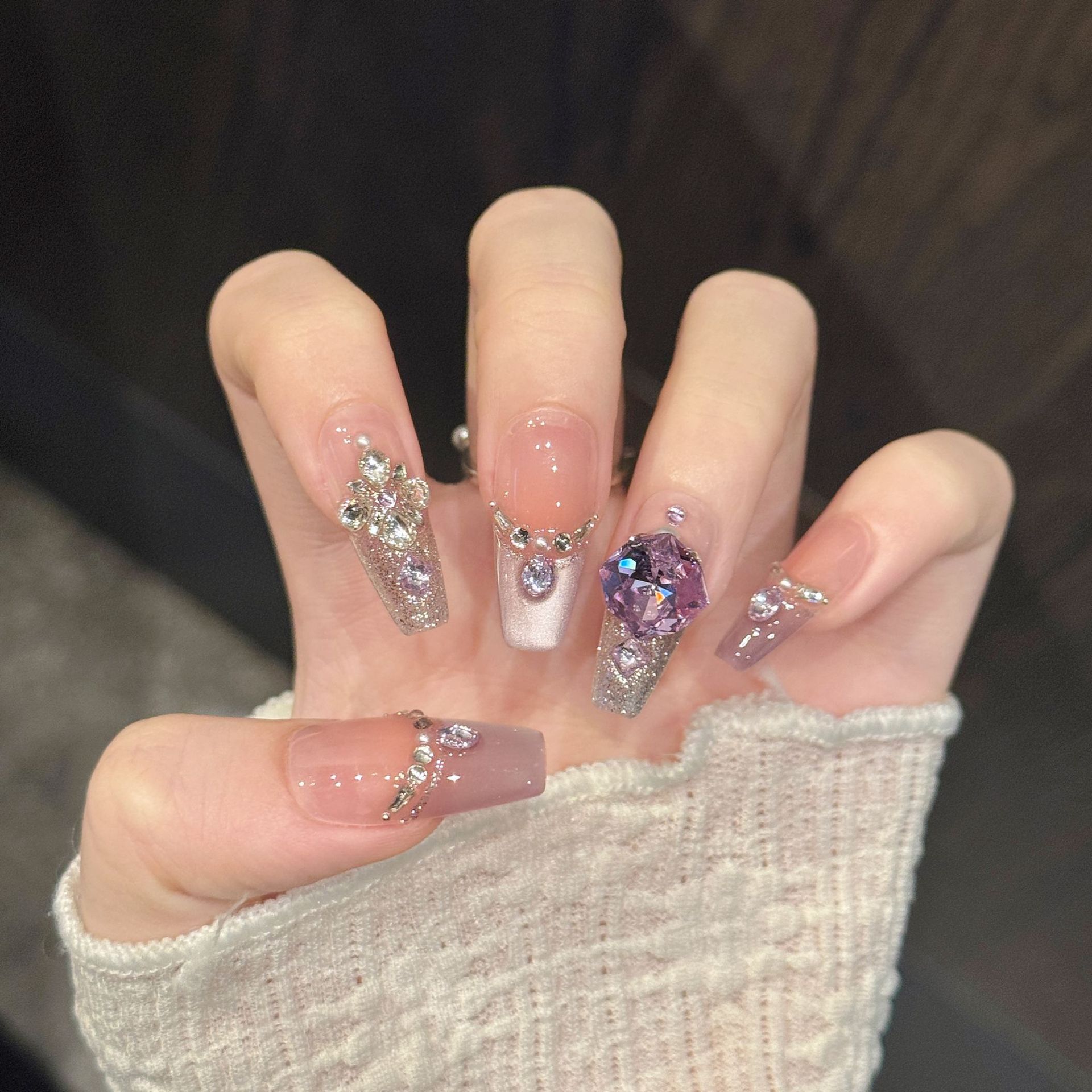10 stuks pure handgeperste kis - Nail Art French Nails recensie en prijs