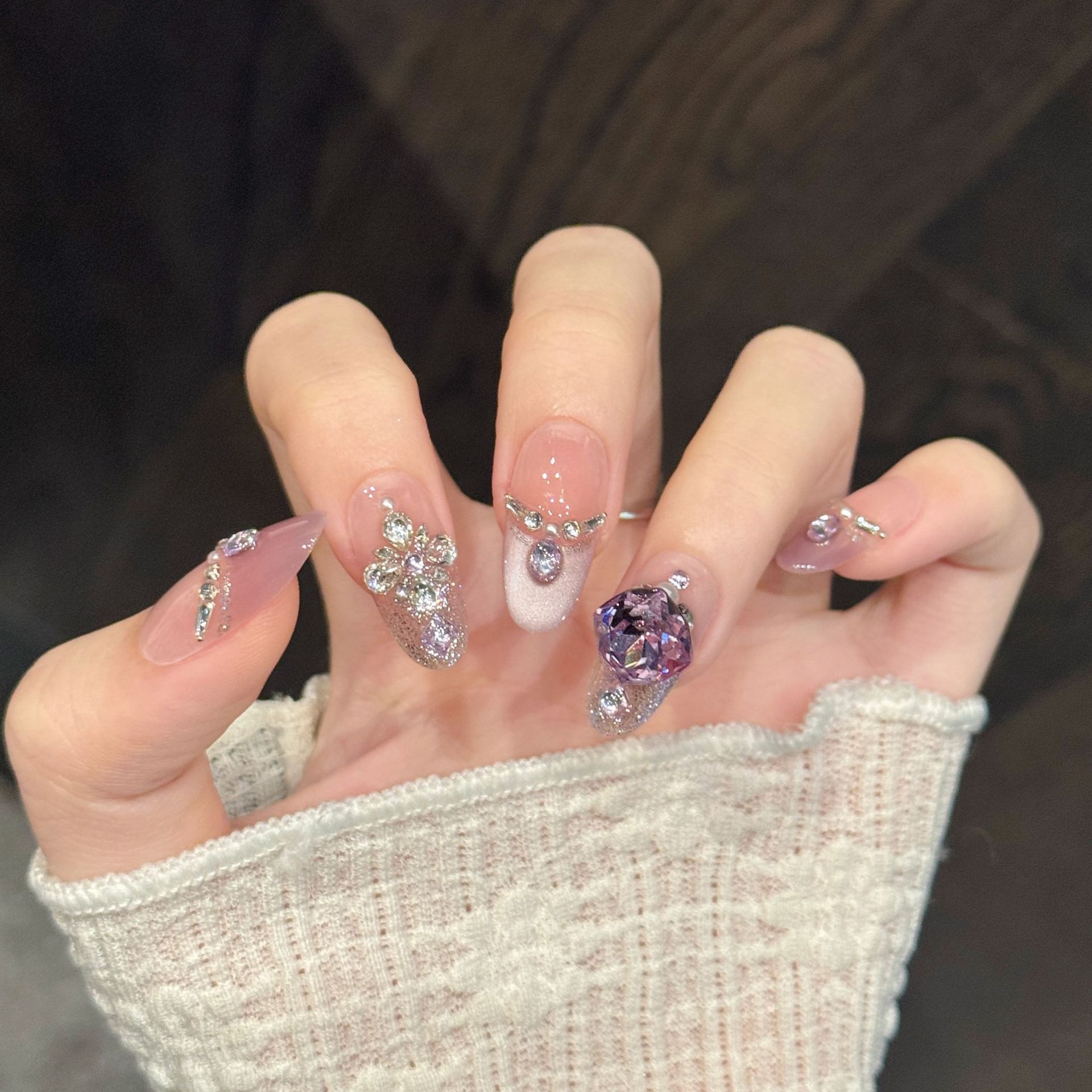 10 stuks pure handgeperste kis - Nail Art French Nails recensie en prijs
