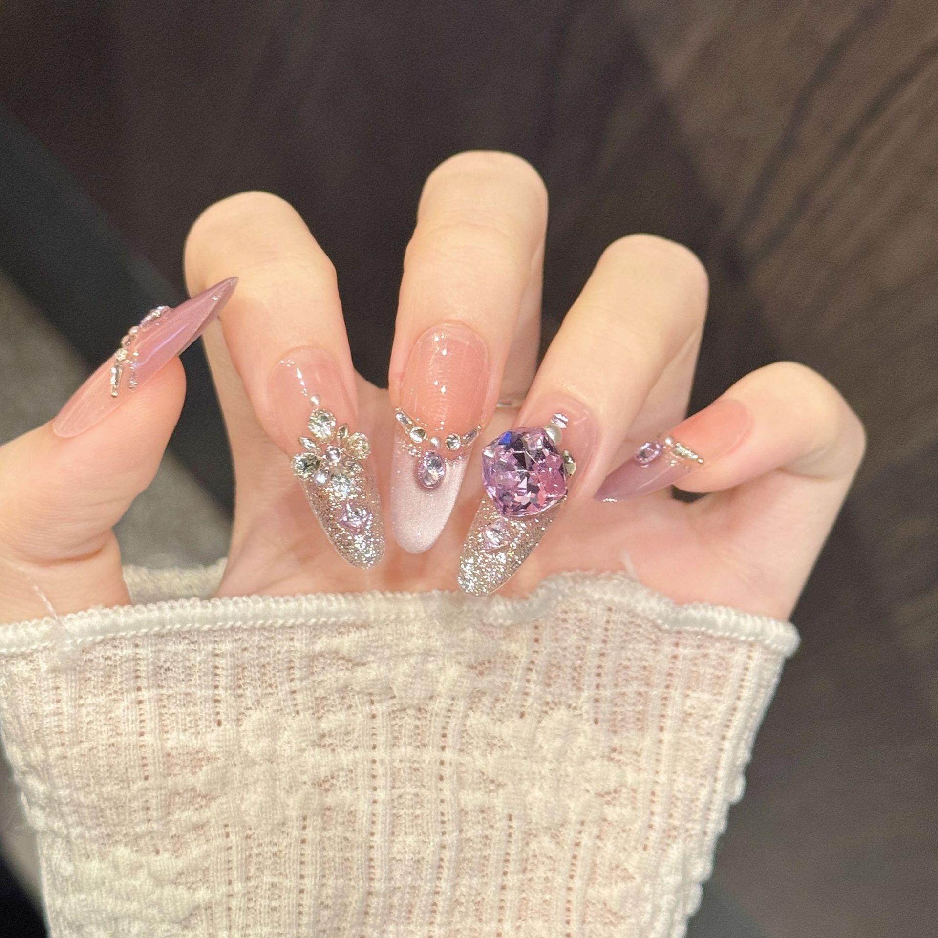 10 stuks pure handgeperste kis - Nail Art French Nails recensie en prijs