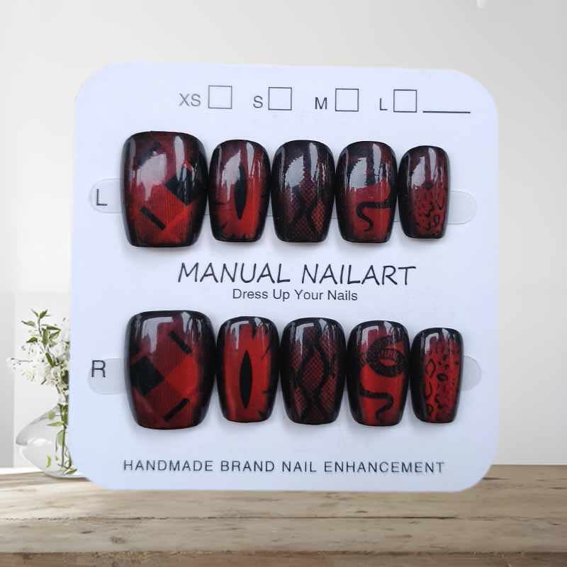 10 stuks donkere stijl koele w - Nail Art Emerald Blue recensie en prijs