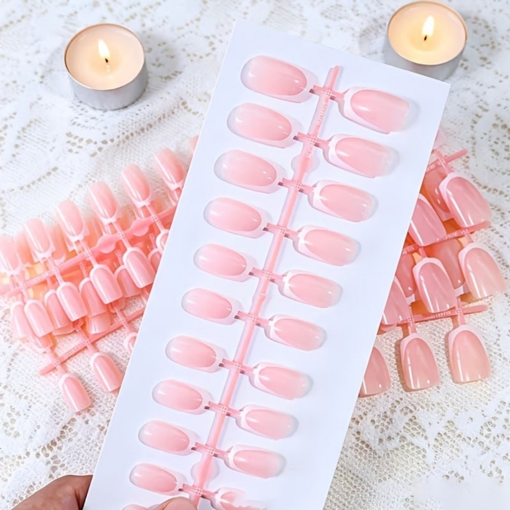 120 stuks korte vierkante Fran - Nail Art French Nails recensie en prijs