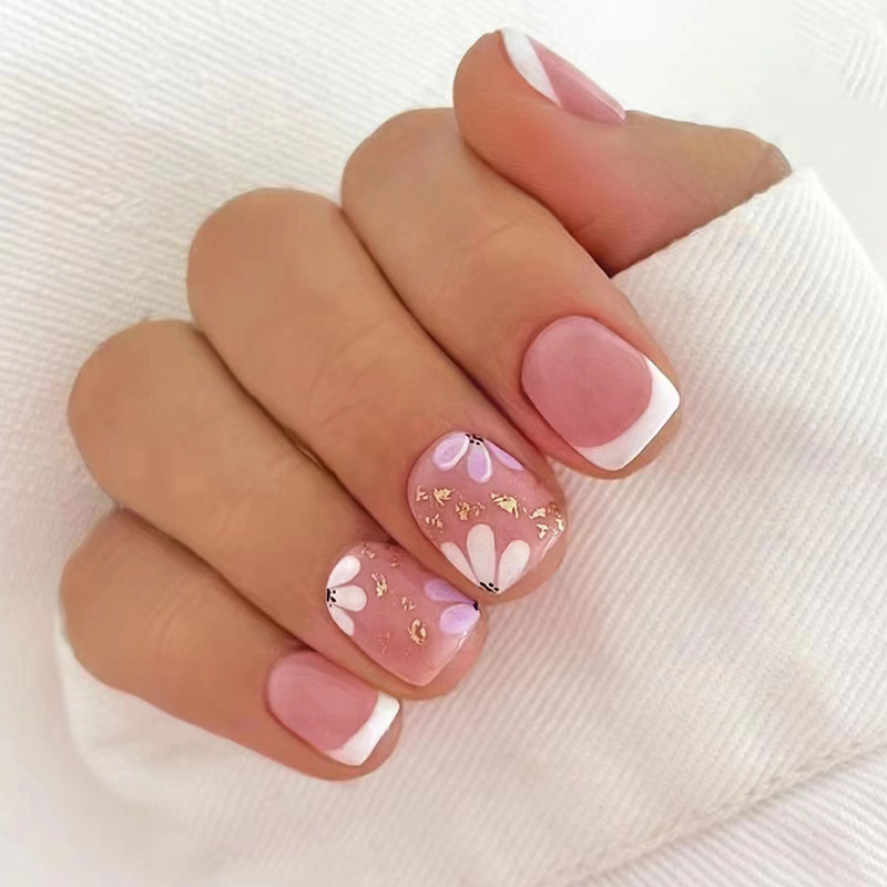 24 stuks korte balletvalse nag - Nail Art French Nails recensie en prijs