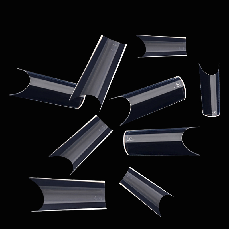 Nageltips 500 stuks C-gebogen  - Nail Art Xs recensie en prijs