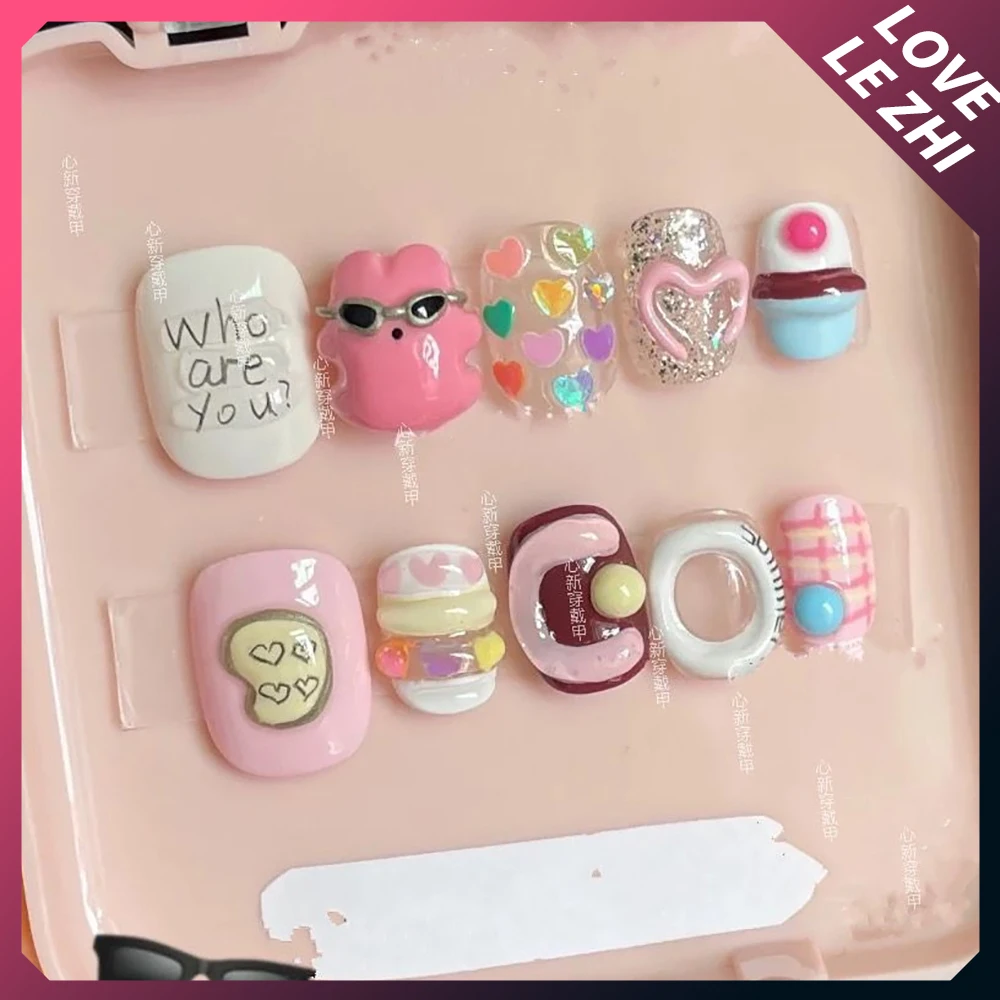 Diy korte ronde creativiteit g - Nail Art Xs recensie en prijs