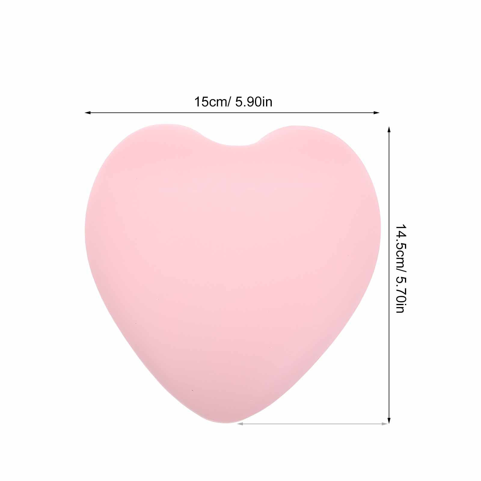 Roze hartvormige manicure-arml - Nail Art Pink Soft recensie en prijs