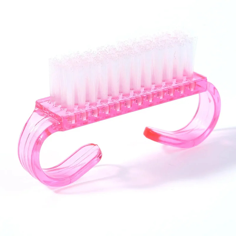 Acryl nagelborstel roze kleur  - Nail Art Pink Soft recensie en prijs
