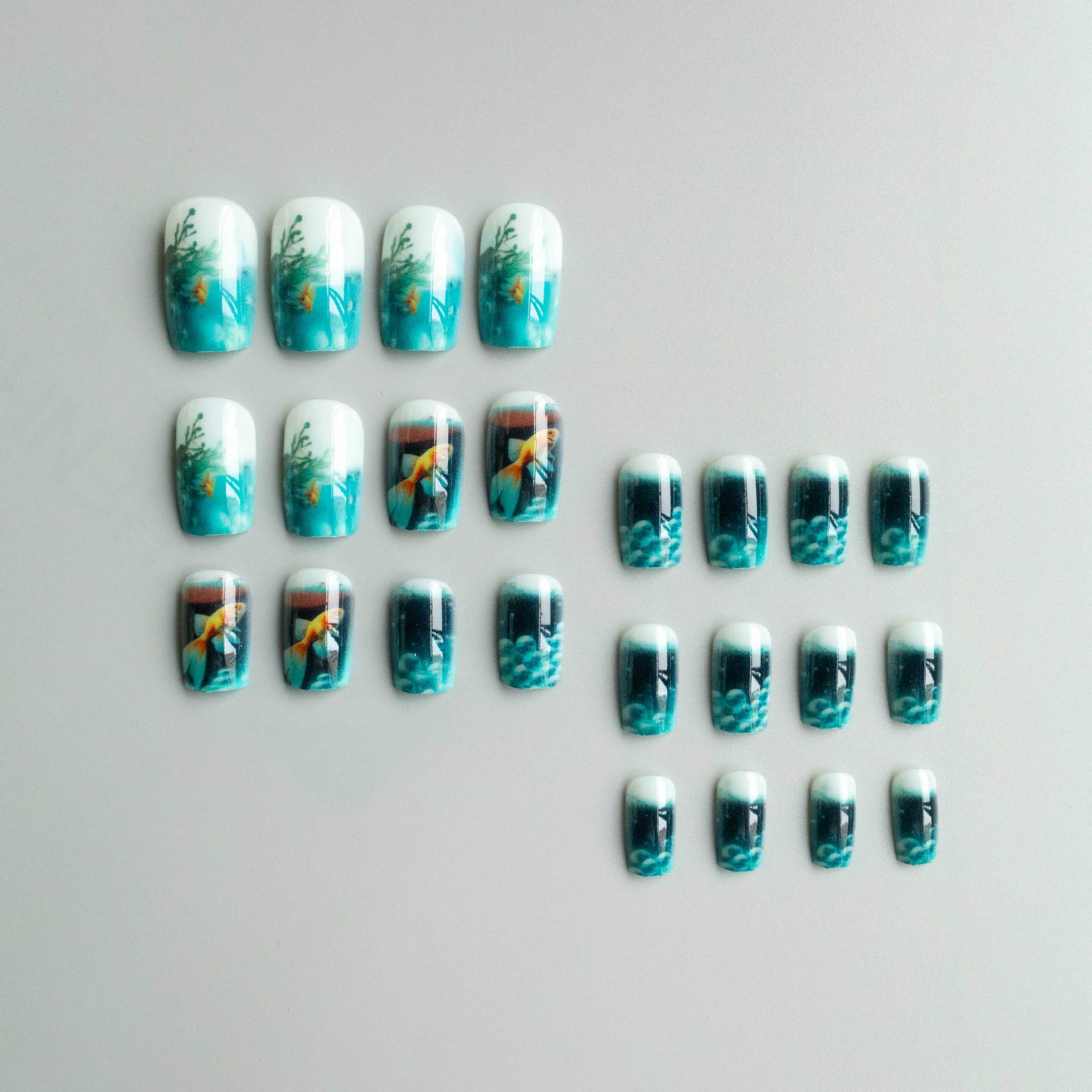 Franse nagels Druk op nagels A - Nail Art French Nails recensie en prijs