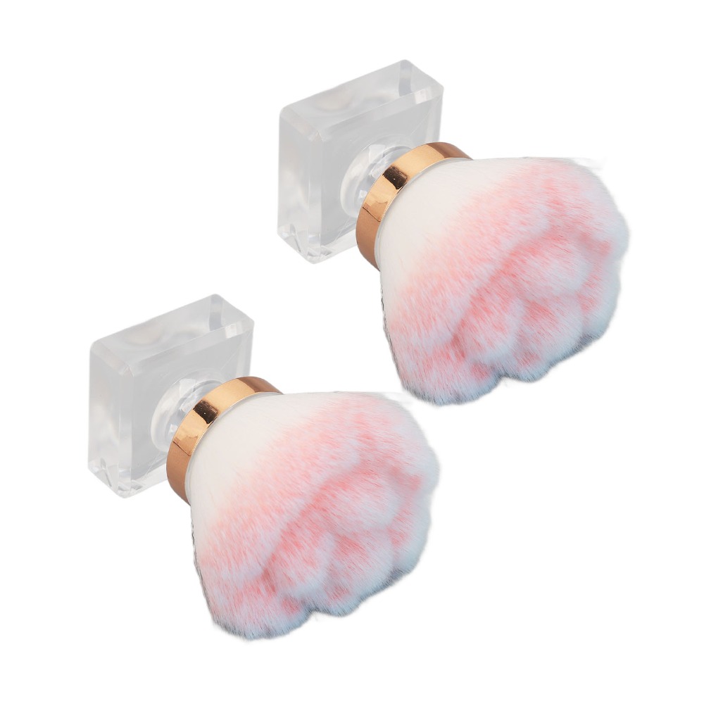 2 stuks roze zachte borstel vo - Nail Art Pink Soft recensie en prijs