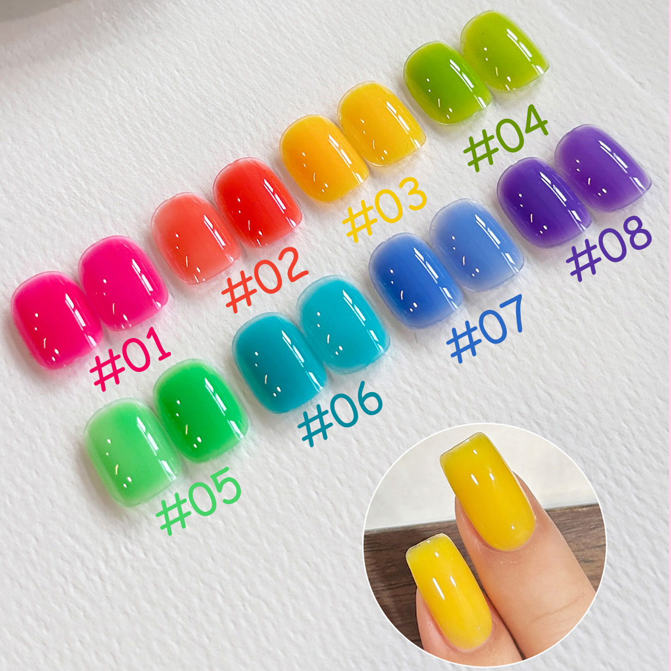 1 stks TC Zomer Populaire Dopa - Nail Art Ice Blue recensie en prijs