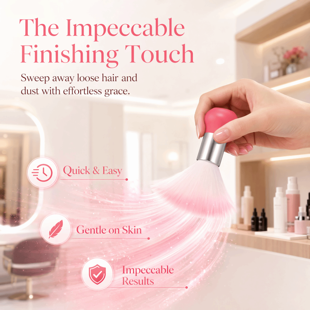 Zachte nekborstel Roze kleur P - Nail Art Pink Soft recensie en prijs