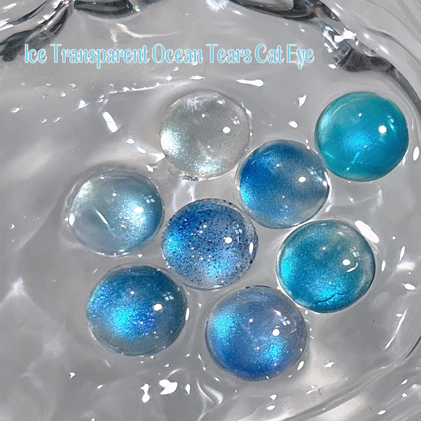 SHAKA 1-8 stuks Zomer Populair - Nail Art Ice Blue recensie en prijs
