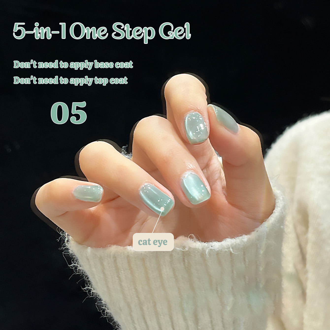 1 stuk TC Nieuwe 5-in-1 One-St - Nail Art Ice Blue recensie en prijs