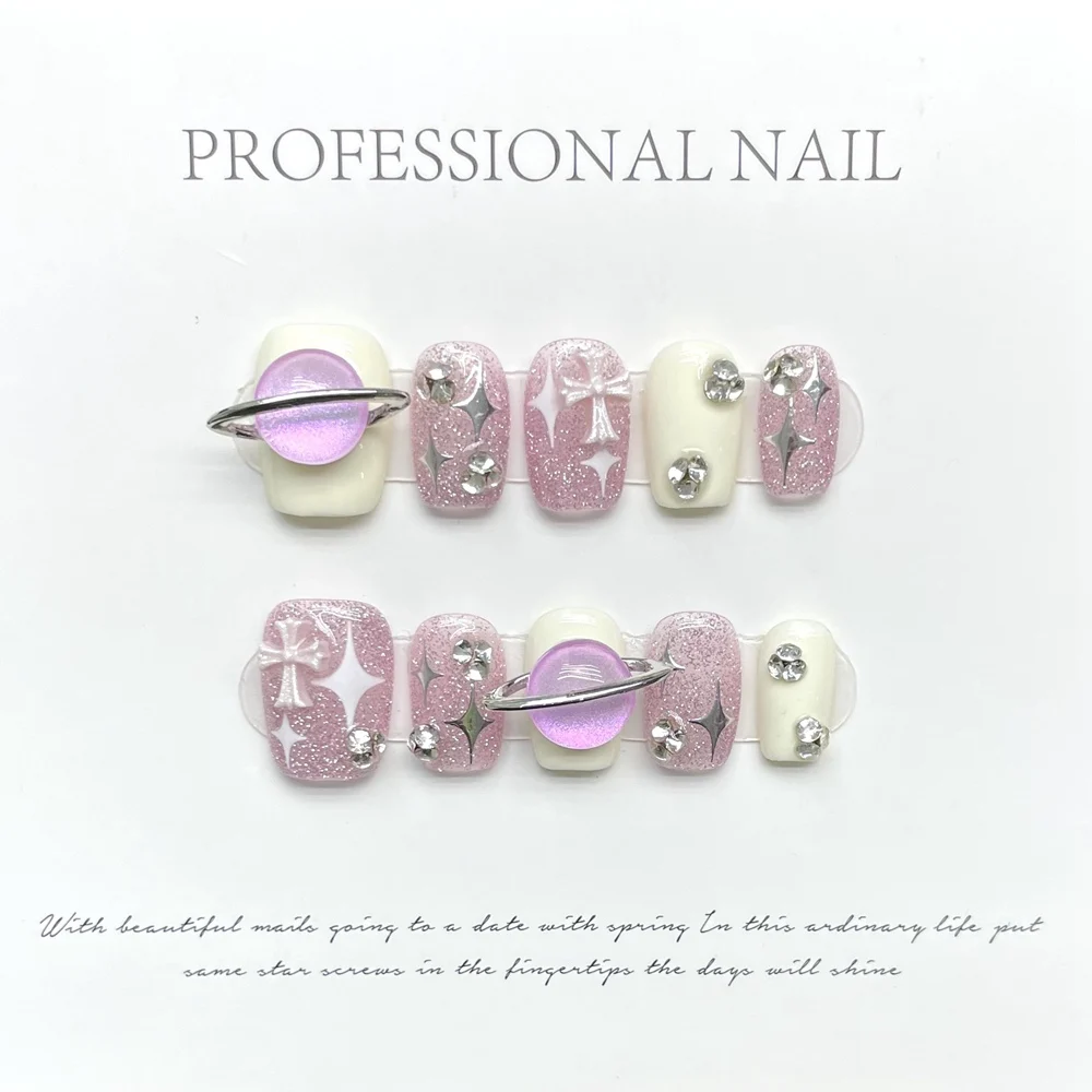 Handgemaakte Korte Kunstnagels - Nail Art Xs recensie en prijs