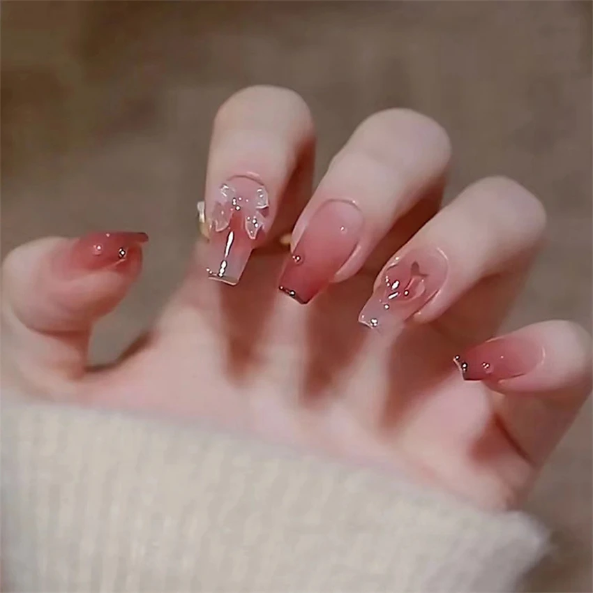 24 Stks/set Nep Nagels Kunst B - Nail Art French Nails recensie en prijs
