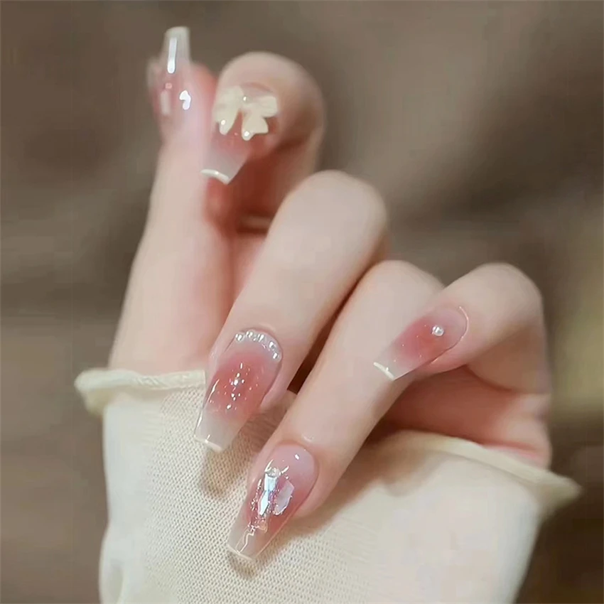 24 Stks/set Nep Nagels Kunst B - Nail Art French Nails recensie en prijs