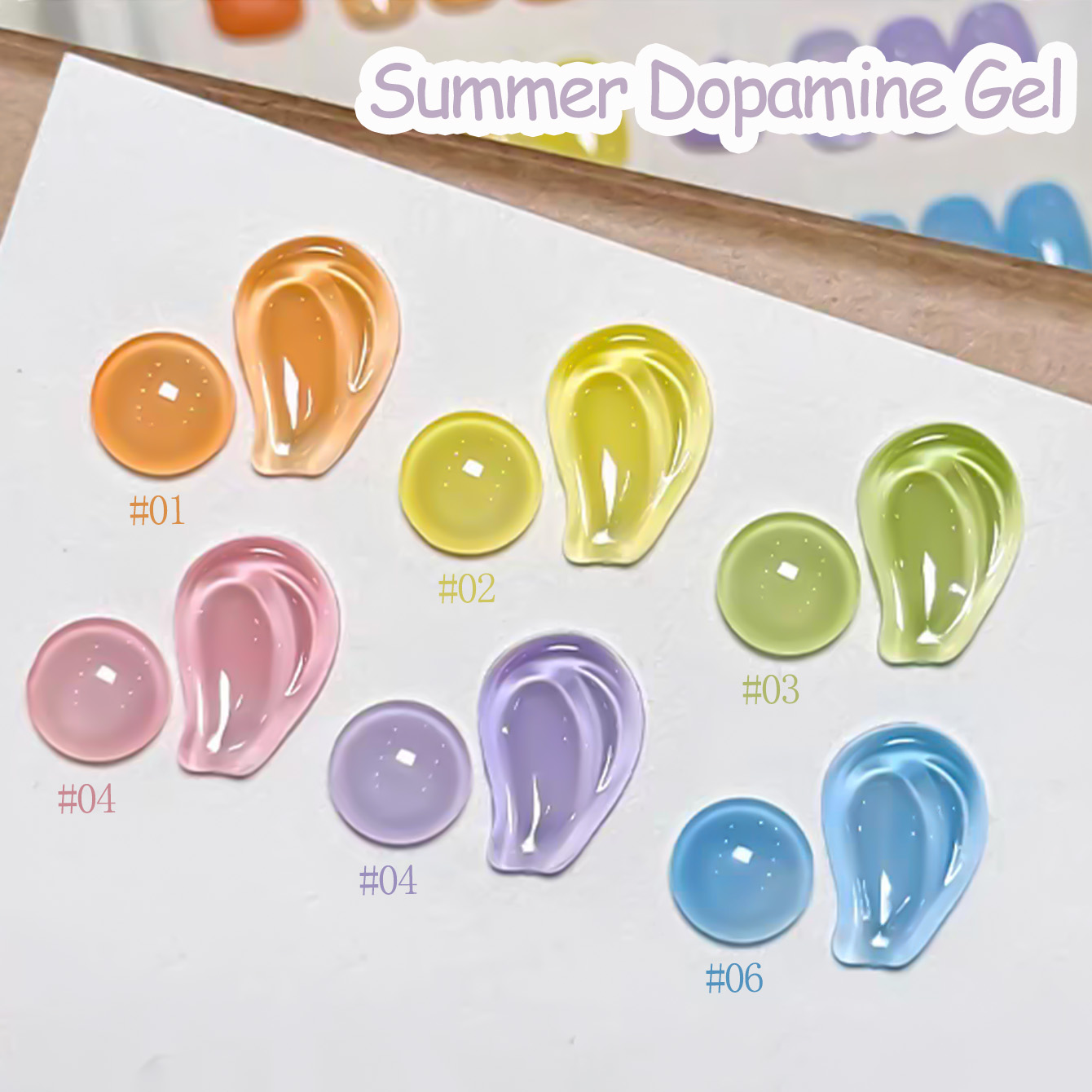 SHAKA 1pcs Populaire Romantisc - Nail Art Ice Blue recensie en prijs