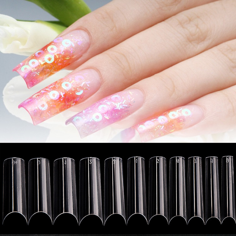 500 stks XL Lange Valse Nagel  - Nail Art Xs recensie en prijs